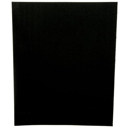3M Wetordry Sandpaper, 5 Sheets, 9 in x 11 in, 220 Grit