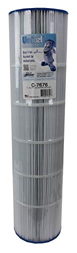 Unicel C-7676 75 Square Foot Media Replacement Pool Hot Tub Spa Filter Cartridge with 108 Pleats (2 Pack) - size: 2 Pack