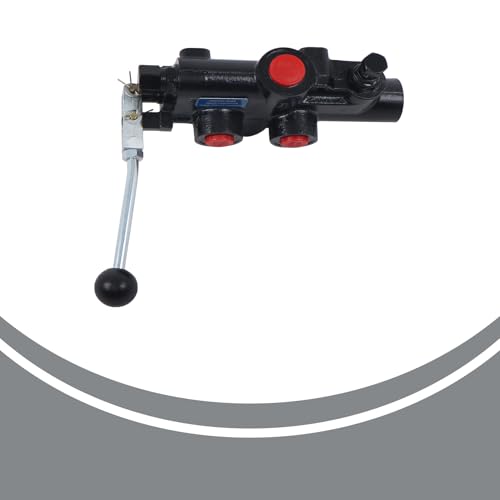 1 Spool 21GPM 4300PSI Hydraulic Directional Control Valve for Tractors Tractors Loaders Log Splitter SAE Ports Double Acting Valve