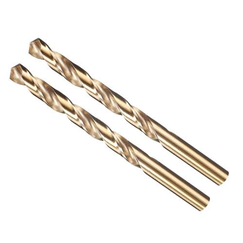 METALLIXITY Drill Bit (13/32") M35 5% Cobalt High-Speed Steel 135° 2Pcs - size: 13/32"