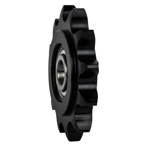 Jeremywell #80 Roller Chain Idler Sprocket, 12 Tooth, 3/4" Bore, Hardened Steel