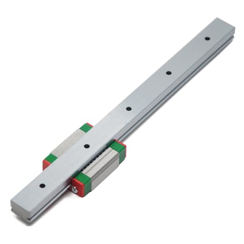 200mm MGN15 Linear Rail Guide with MGN15C Carriage Block for DLP UV 3D Printer and CNC Machine - size: 200mm, style: Rail+MGN15C