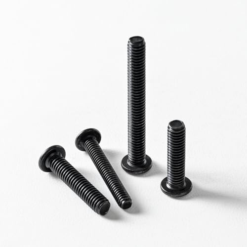 1/4-20 x 1-1/2" (20 Pack) Flat Head Hex Socket Cap Screws Bolts, Black Oxide 304 Stainless Steel 18-8, Hex Drive, Bright Finish, Fully Machine Thread - size: 1/4-20 x 1-1/2"