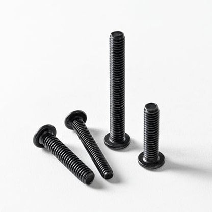 1/4-20 x 1-1/2" (20 Pack) Flat Head Hex Socket Cap Screws Bolts, Black Oxide 304 Stainless Steel 18-8, Hex Drive, Bright Finish, Fully Machine Thread - size: 1/4-20 x 1-1/2"