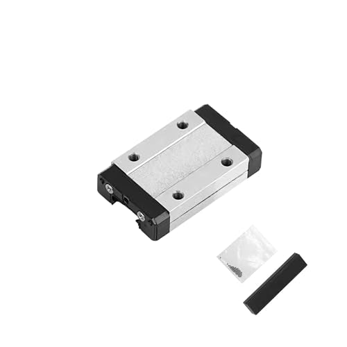 1 PCS Stainless Steel MGN9H Carriage Block for MGR9 MGN9 9mm Linear Motion Slide Rail Guide - color: MGN9H, size: 39.9mm/Carriage Block