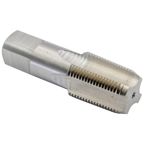 3/4-14 NPT Tap Pipe Thread - HSS, Achieve Professional-Quality Threads with Sharp, Durable, High-Speed Steel Taps. Perfect for Precision Threading in Plumbing, DIY Projects, and Industrial Use - size: NPT3/4"