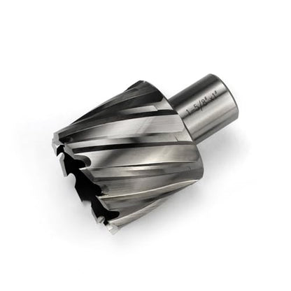 Annular Cutter JESTUOUS 1-5/8 Inch Cut Dia 3/4 Weldon Shank 1 Cut Depth