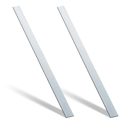 Yaocom 2 Pcs 304 Stainless Steel Flat Bar, 12" L,1-1/2" W,1/8" T - size: 12" L,1-1/2" W,1/8" T