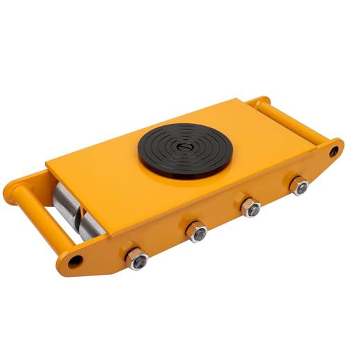 FAHKNS 360° Rotation Machinery Moving Skate 26400 LBS Load Capacity