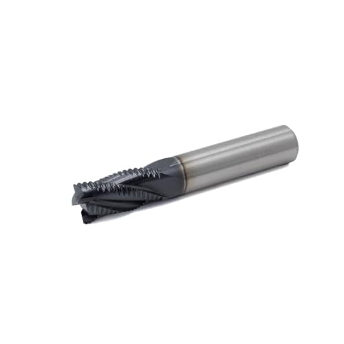 Roughing End Mill JESTUOUS Square Nose 1/2" Shank Dia. 1" Flute Length