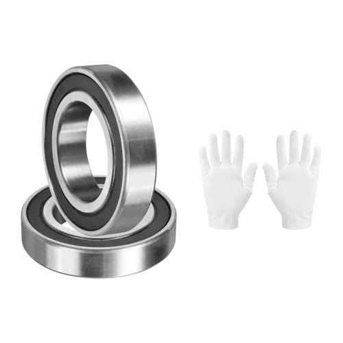 uxcell 2pcs R24-2RS Deep Groove Ball Bearing 1-1/2" IDx2-5/8 ODx9/16 H - size: 1-1/2" x 2-5/8" x 9/16"