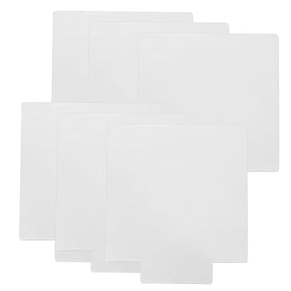 6 PCS 2mm Square Acrylic Blanks, Clear for LED Light Base - size: Square Shaped