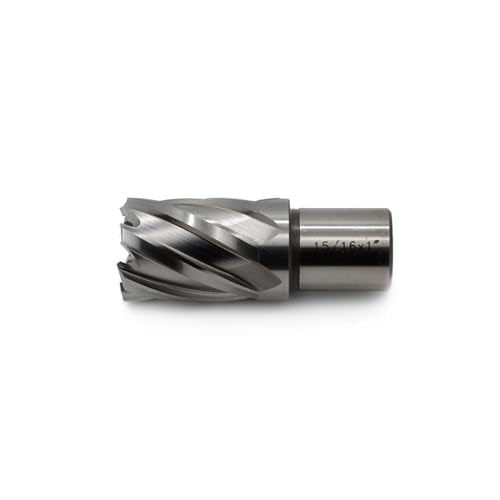 OSCARBIDE 15/16" x 1" HSS Annular Cutter 3/4" Weldon Shank Mag Drill Bit