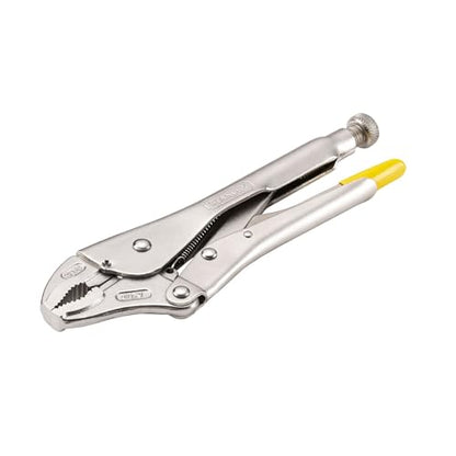 Stanley 0-84-809 curved Locking Plier Maxsteel, Silver