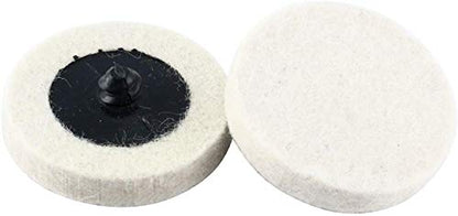8MILELAKE 10pcs 2" Roloc Disc Buffing Polishing Wheel Pads