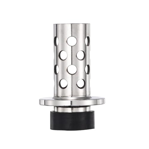 HARFINGTON Perforated Casting Flask 1.2"x3" W/Base Jewelry Making Tool - size: 1.2" x 3"