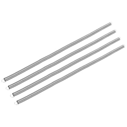 uxcell 4pcs Extension Springs 0.5x8x300mm/0.02x0.31x11.81in Extended Spring - size: 0.5x8x300mm/0.02x0.31x11.81in