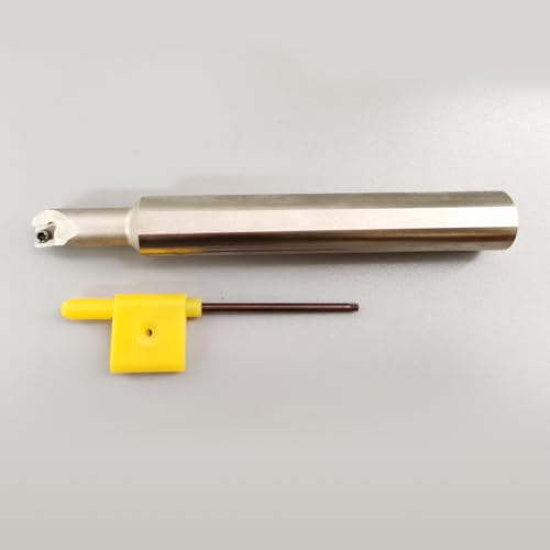1pcs S10K-SCLCR06-A16 Internal Turning Tools Holder CNC Lathe Cutter Cutting Tool Parts for CCMT06 Carbide Inserts - size: 2-S10K-SCLCR06-A16