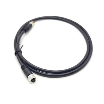 M8 4 Pins Male to Female Connector Cable, A Code Straight Molding Cable Female to Male Aviation Sensor Electrical PVC Cable 60V 4A AC/DC Industrial Molded Cable AWG24（2Meter） - size: 6.56ft