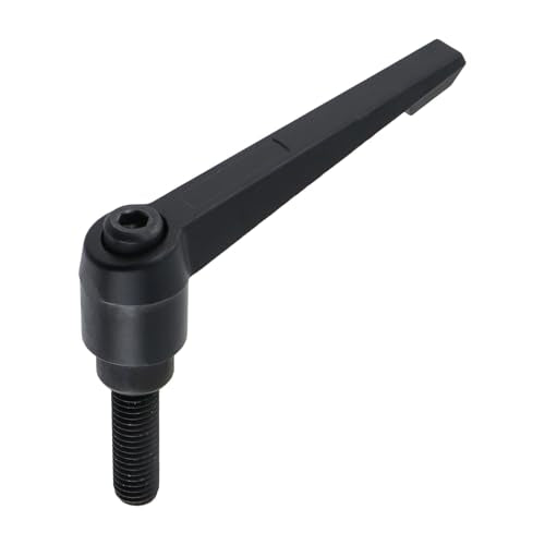 Clamping Lever Handles M10 x 32mm Push Button Ratchet Lever Male Threaded Stud Adjustable Handles Hand Knobs Rotating Screw Handles Bolts with Locking Lever -2pcs - size: M10 x 32mm