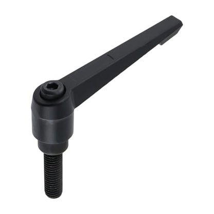 Clamping Lever Handles M10 x 32mm Push Button Ratchet Lever Male Threaded Stud Adjustable Handles Hand Knobs Rotating Screw Handles Bolts with Locking Lever -2pcs - size: M10 x 32mm