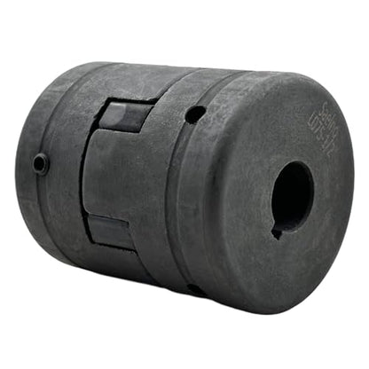 1/2" to 5/8" L075 Flexible 3-Piece L-Jaw Coupling Coupler Set & Rubber Spider for Log Wood Splitter,Multi-Flex Couplings L075-1/2-5/8