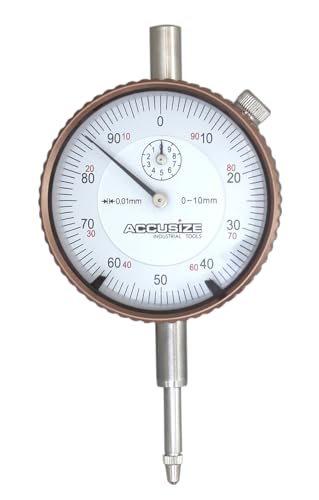 Accusize AGD 2 Dial Indicator, 0-10mm x 0.01mm, P900-S001 - size: 0-10mm x 0.01mm