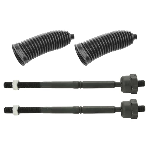 TRQ Front Driver & Passenger Side Inner Steering Kit Steering Rack & Pinion - style: PSA27276