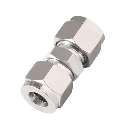 3/8 Inch OD Compression Fittings, 304 Stainless Steel, 2 Pack - size: 3/8 inch 2pcs