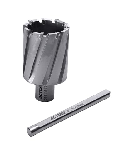 1-3/4'' Diameter x 1-3/8'' Depth of Cut Carbide Tipped TCT ANNULAR Cutter with 3/4'' Weldon Shank - size: 1-3/4'' x 1-3/8''