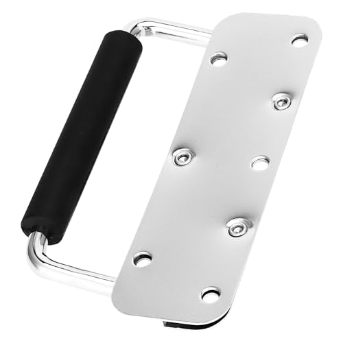 PINGEUI 15 Pack Spring Loaded Handles, 5.5x1.5 Inch Silver Chest Handle