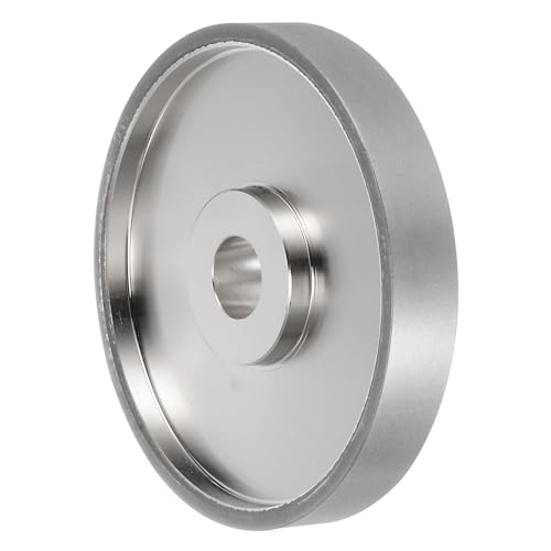 HARFINGTON Diamond Lapidary Wheel 6 Inch x 1 Inch Arbor Hole 600 Grit Grinding Wheels for Stone, Marble, Glass, Ceramics, Crystal, Carbide, Steel - size: 600 Grits