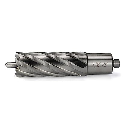 Annular Cutter JESTUOUS 3/4 Inch Weldon Shank 7/8 Cut Dia 2 Cut Depth