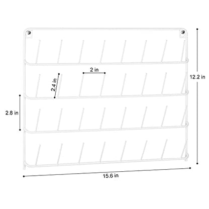 Embroidery Thread Organizer 4 Pack Thread Holders for Spools of Thread - color: White