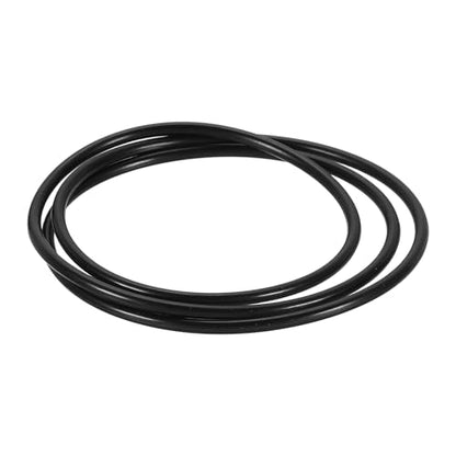 uxcell 10Pcs AS-049 O-Rings, Nitrile Rubber O-Rings 5" ID, 5-1/8" OD, 1/16" Width Round Sealing Gasket for Automotive Machine Plumbing Sealing Repair (70 Durometer, Black) - size: 5" ID, 5-1/8" OD, 1/16" Width