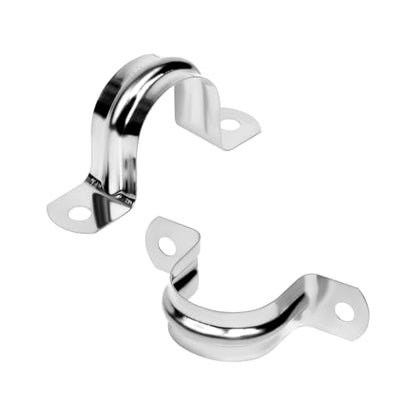 30Pcs 1-1/4 Inch Stainless Steel Conduit Clamps - size: 1-1/4 inch（32 mm）30 pcs