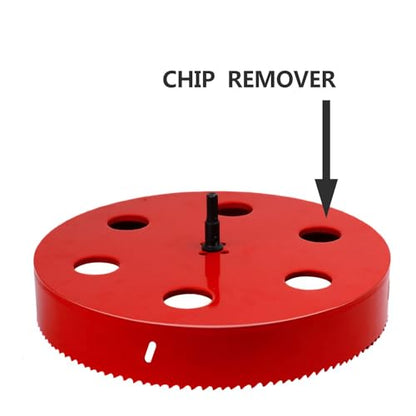 240mm / 9.45 inch HSS Bi-Metal Hole Saw Hole Drilling Cutter for Wood - size: 240mm / 9.45 inch