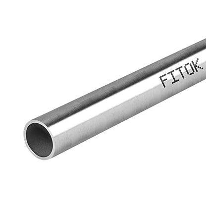 316/316L Stainless Steel Seamless Tubing 1/2" OD × 0.065" Wall × 80" Length Tube Annealed ASTM A269 (3pcs) - size: 1/2" OD × 0.065" Wall × 80" L