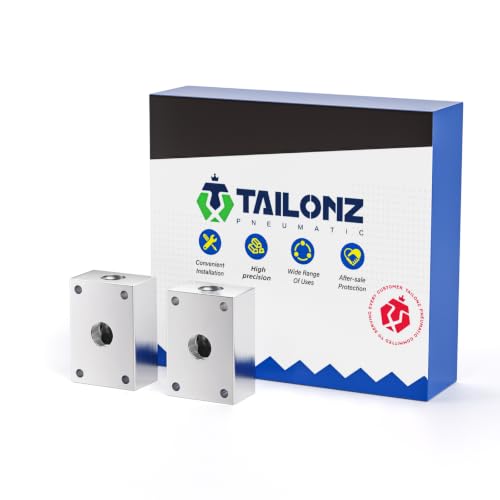 TAILONZ 2Pcs 3/8 Inch Air Manifold Shunt Block - size: 3/8" NPT-2PCS
