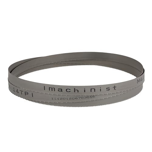 Imachinist S641212610 64-1/2" x 1/2" x 6/10 TPI Bi-Metal Band Saw Blades