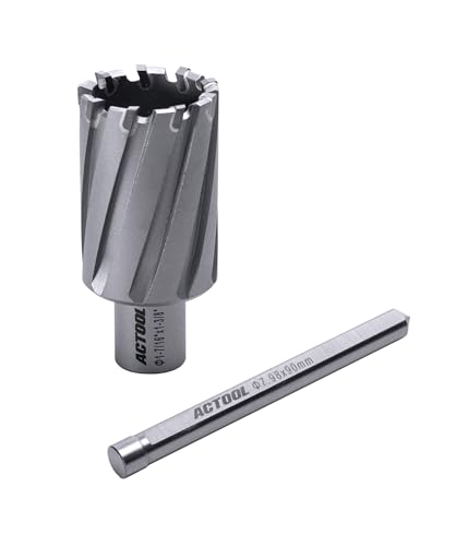 1-7/16'' Diameter x 1-3/8'' Depth of Cut Carbide Tipped TCT ANNULAR Cutter with 3/4'' Weldon Shank - size: 1-7/16'' x 1-3/8''