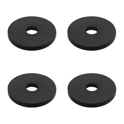 4 PCS Multi Purpose Rubber Spacer, 1-9/16" OD x 3/8" ID x 1/8" Thickness - size: 1-9/16" OD x 3/8" ID x 1/8" Thickness