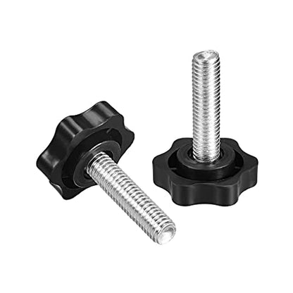 M10 x 40mm Thread Clamping Knob, Thumb Screw, Star Hand Knob Tightening Screw Knob for Machinery, 8Pcs - size: M10 x 40mm