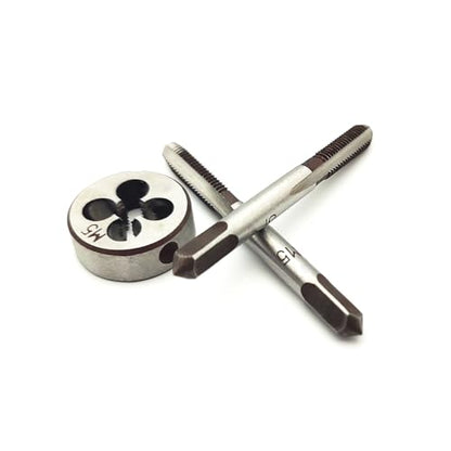 AtticZone M5 x 0.8 Metric Hand Thread Tap and Die Set, Right Hand - size: M5x0.8