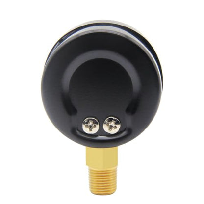 Uenede 0-150PSI Pressure Gauge 1/8" NPT Brass Bottom Mount with Bushing - size: 150PSI(1/8"NPT)