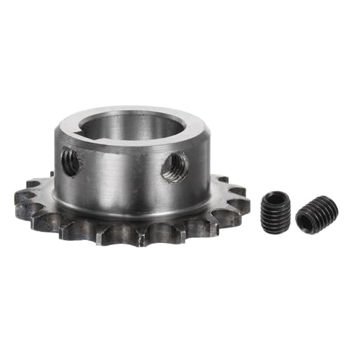 uxcell ISO/DIN 06B-1 Roller Chain Sprocket B Type 25mm Bore, 3/8" Pitch