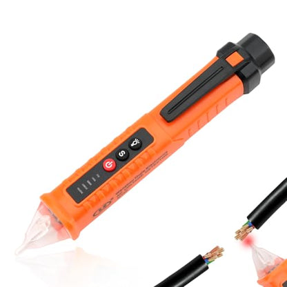 Non-Contact Voltage Tester, 12V-1000V AC, 3 Sensitivity Modes for Outlets