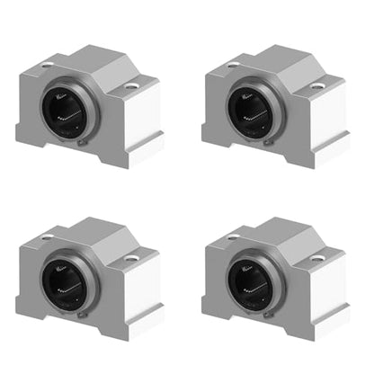 4 Pcs SCV10UU Linear Ball Bearings, 10mm ID, 40mm Length - size: SCV10UU