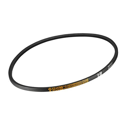 uxcell A39 Drive V-Belts 39" Inner Length 13mm Width 8mm Thick JIS Standard A-Section Rubber Drive Industrial Transmission Belt - size: 39"
