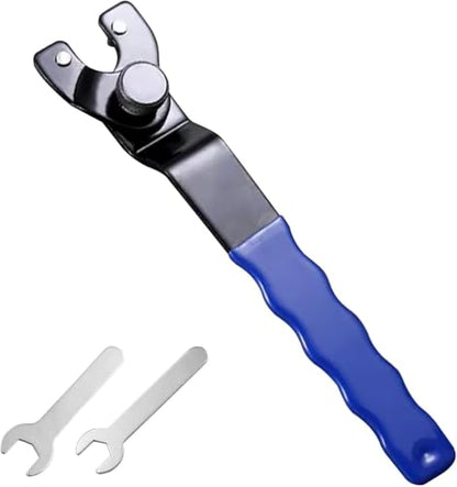 OLIREXD Angle Grinder Universal Adjustable Pin Wrench for Angle Grinder Machine (1, Blue) - color: Blue